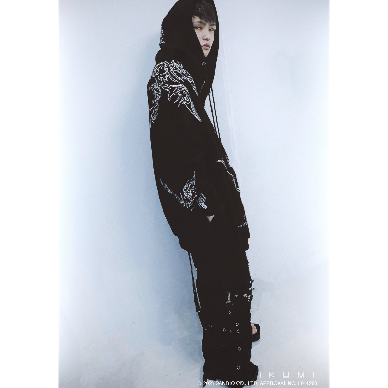 KUROMI×IKUMI BIG HOODIE
