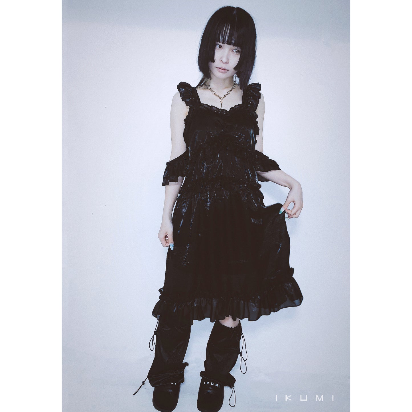OFF SHOULDER SMOKE DRESS