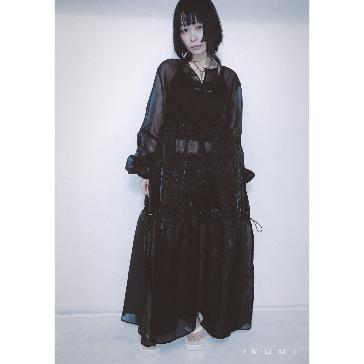TRIBAL SMOKE LONG DRESS