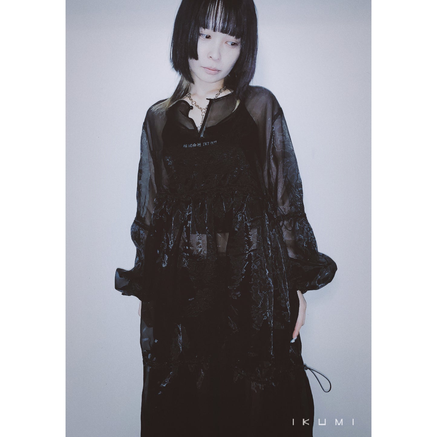 TRIBAL SMOKE LONG DRESS