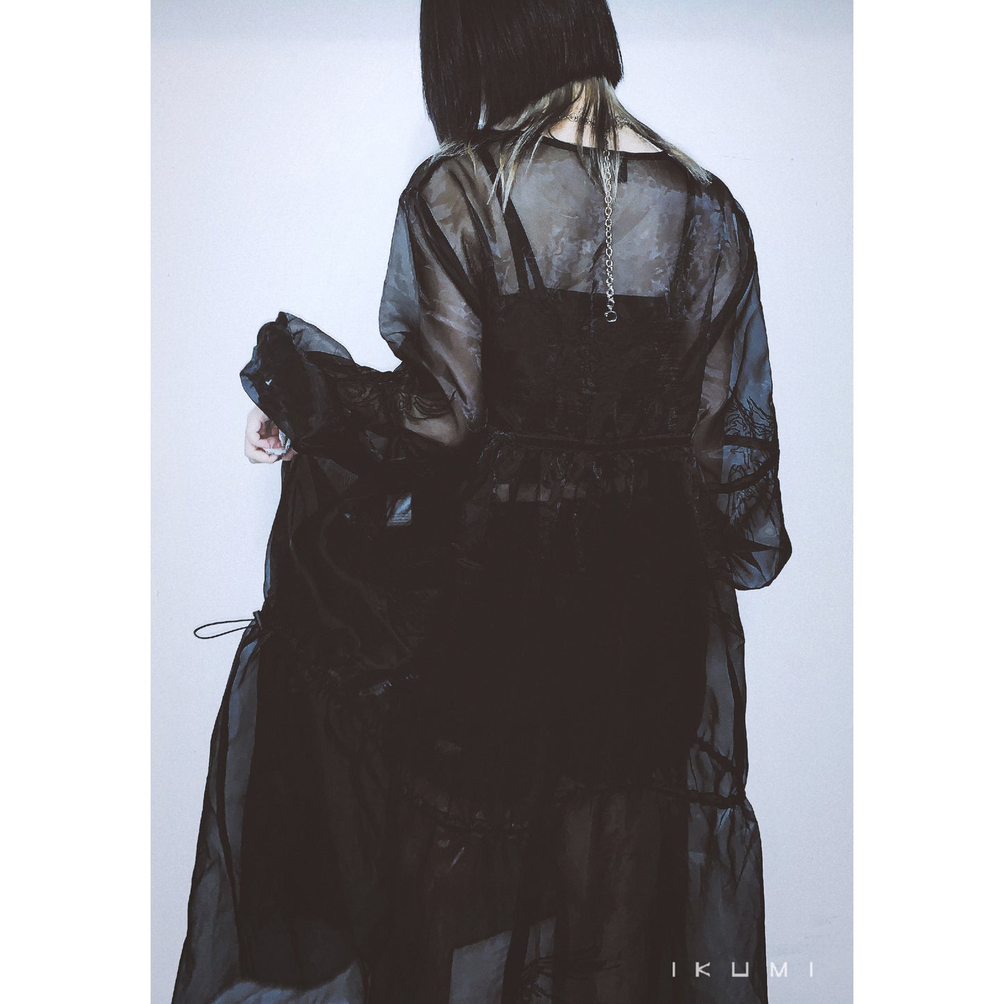 TRIBAL SMOKE LONG DRESS