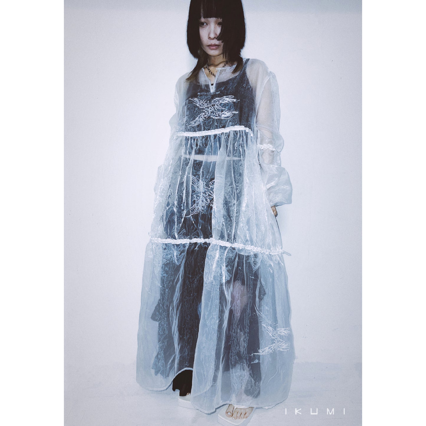 TRIBAL FRILL SKIRT
