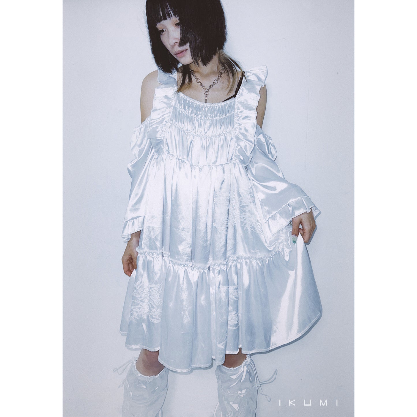 OFF SHOULDER TRIBAL DRESS