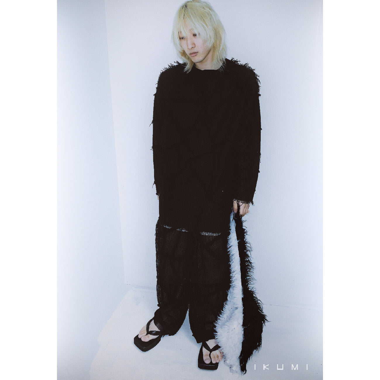 IKUMI MESH LONG T