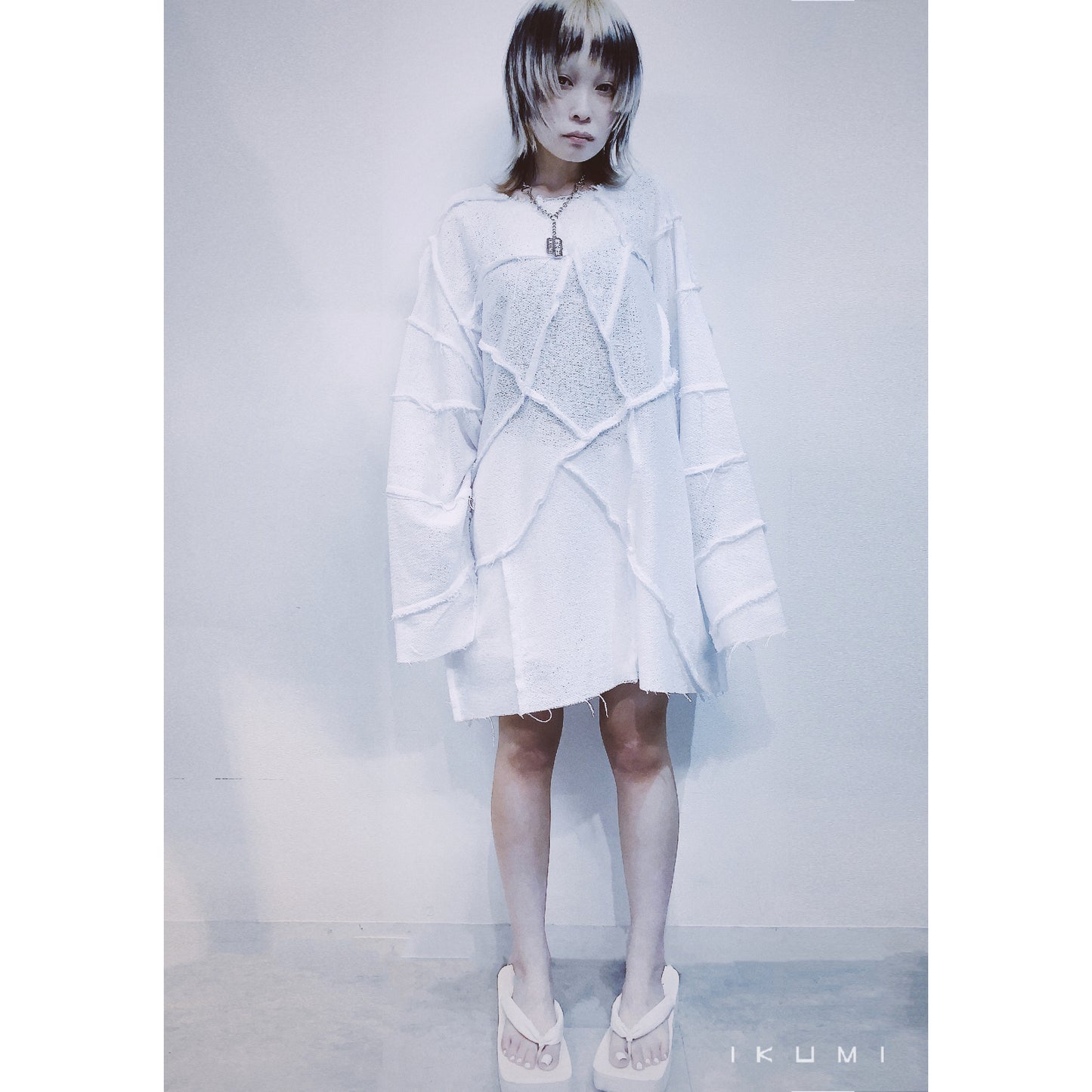 IKUMI MESH LONG T