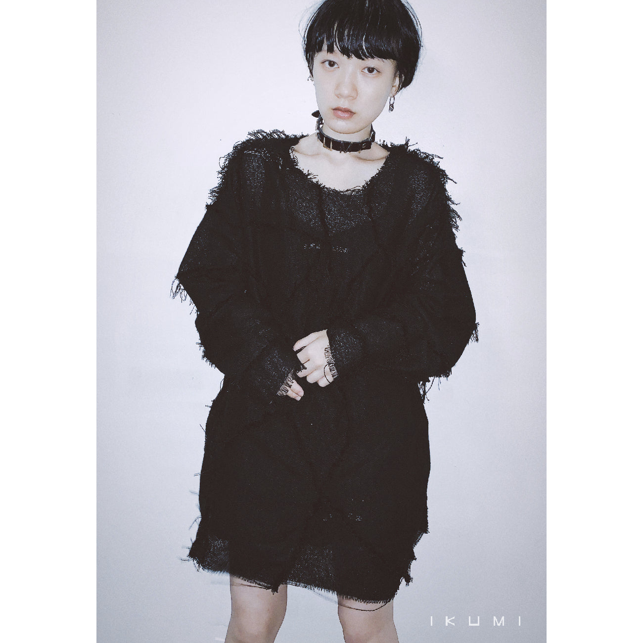 IKUMI MESH LONG T
