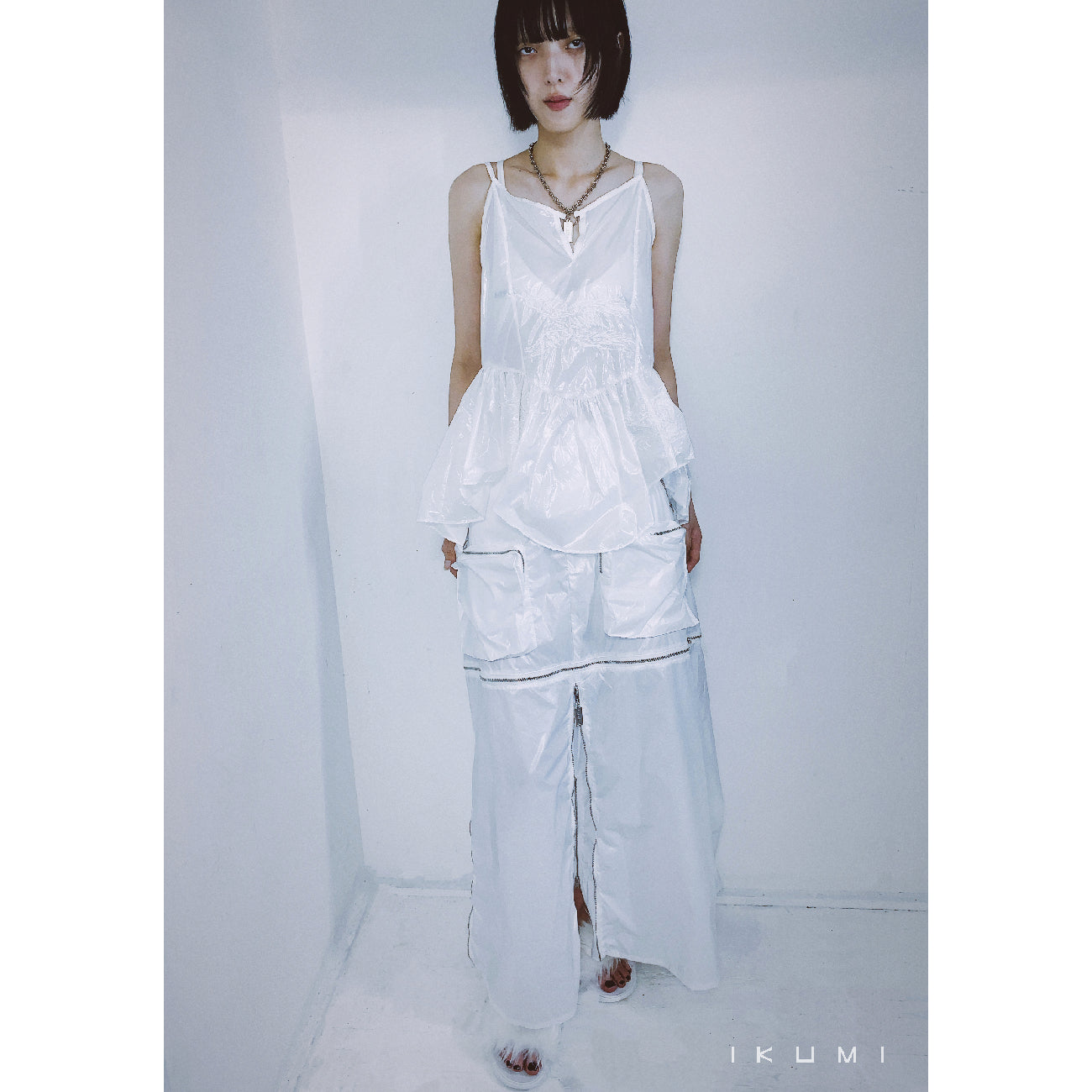 NYLON POCKET SKIRT