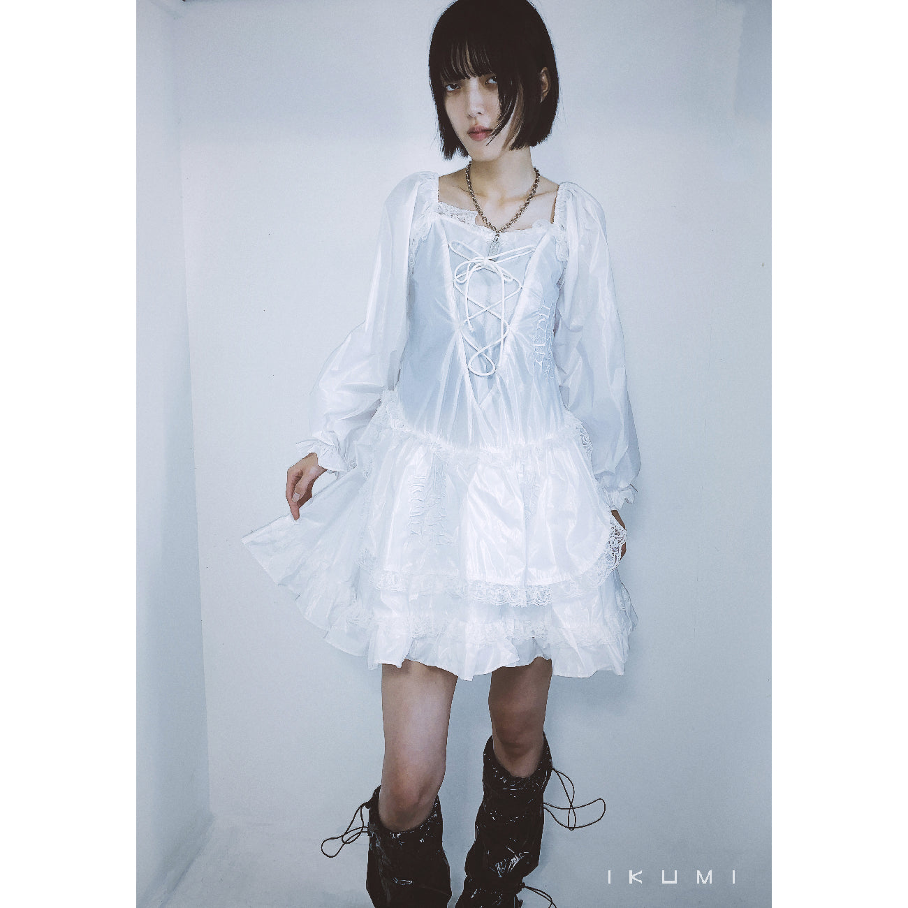 NYLON LONGSLEVE ONEPIECE