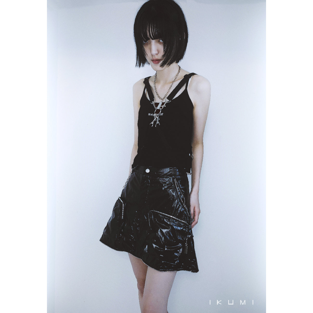 NYLON POCKET SKIRT