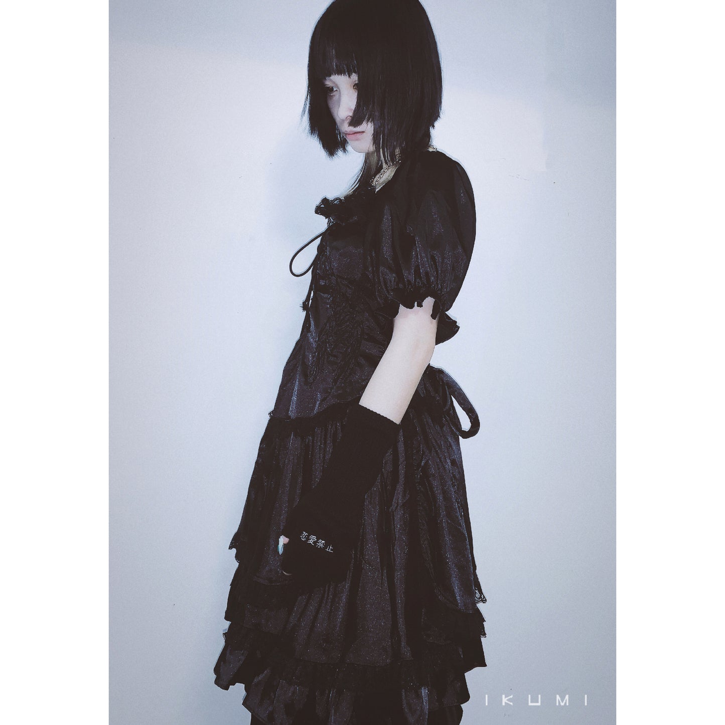 TRIBAL FRILL DRESS