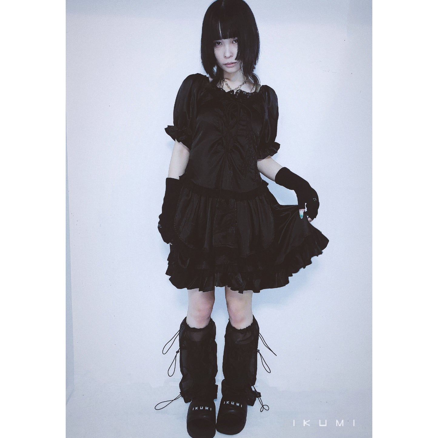 TRIBAL FRILL DRESS