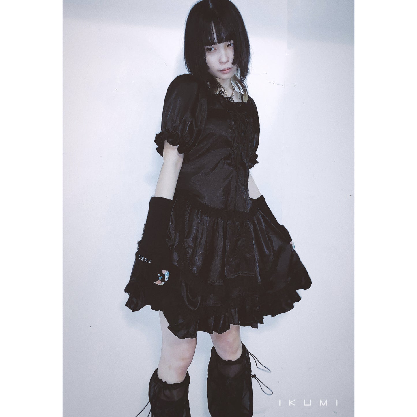 TRIBAL FRILL DRESS