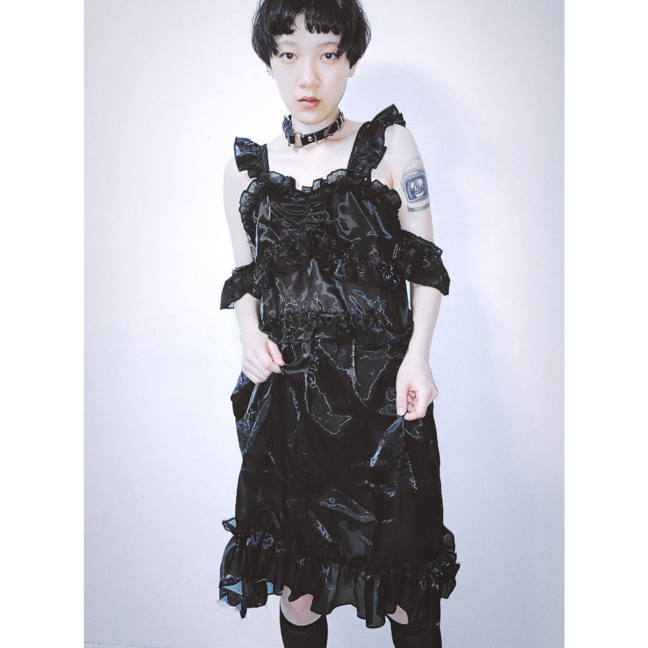 OFF SHOULDER SMOKE DRESS