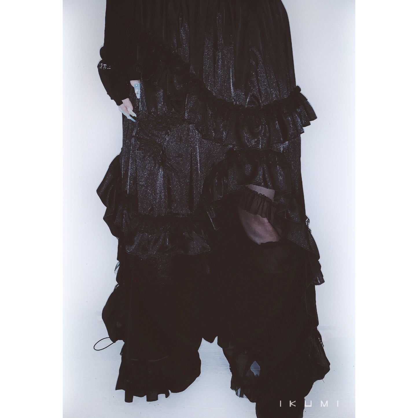 TRIBAL FRILL SKIRT