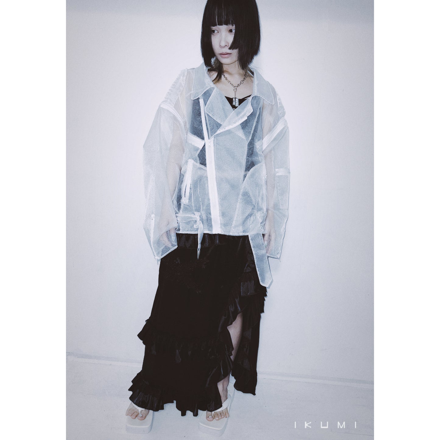 TRIBAL FRILL SKIRT