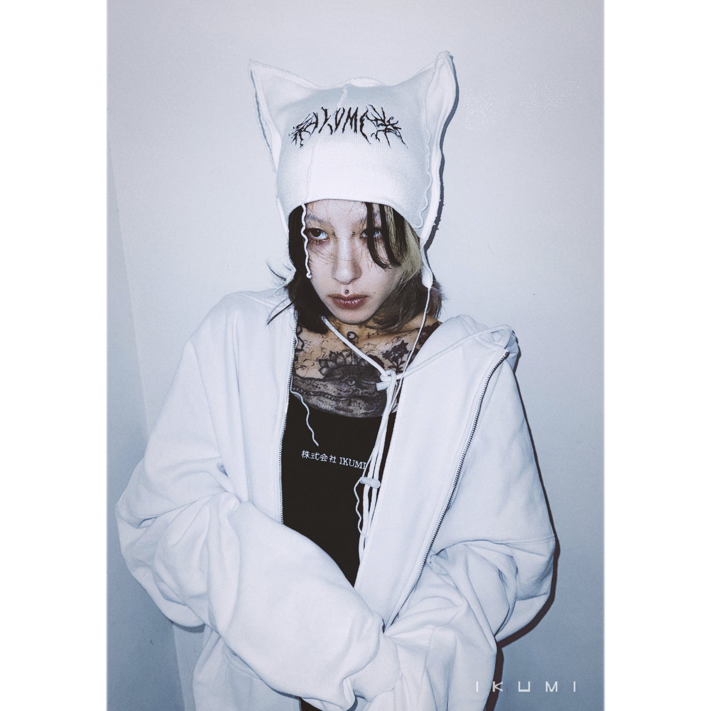 TRIBAL HORN KNIT CAP