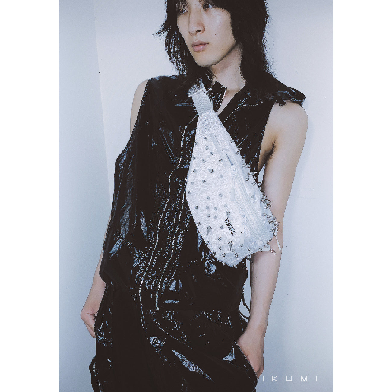 恋愛禁止 STUDDED WAIST BAG