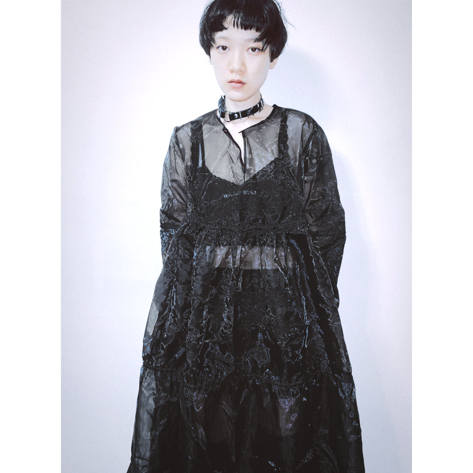 TRIBAL SMOKE LONG DRESS
