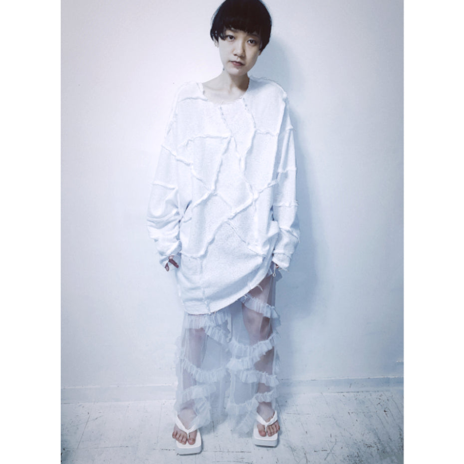 FRILL LONG PANTS