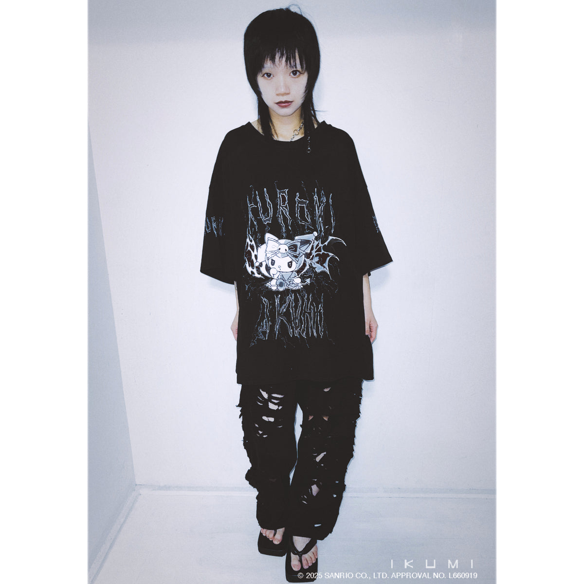 ［十周年企画第五弾商品］KUROMI×IKUMI TRIBAL T