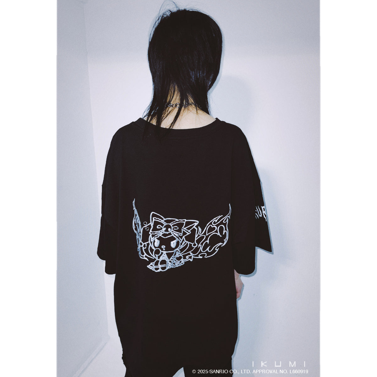 ［十周年企画第五弾商品］KUROMI×IKUMI PIERCED T