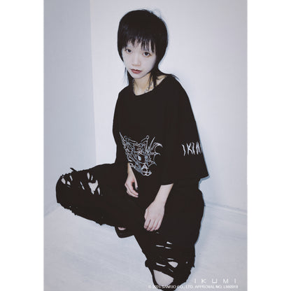 ［十周年企画第五弾商品］KUROMI×IKUMI PIERCED T