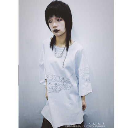 ［IKUMI Co., Ltd. TEN YEAR ANNIVERSARY FIFTH PRODUCT]KUROMI x IKUMI PIERCED T