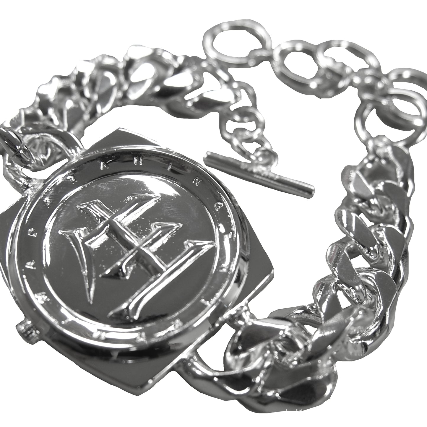 IKUMI×MADARANINGEN 生死 SILVER PLATED BRACELET