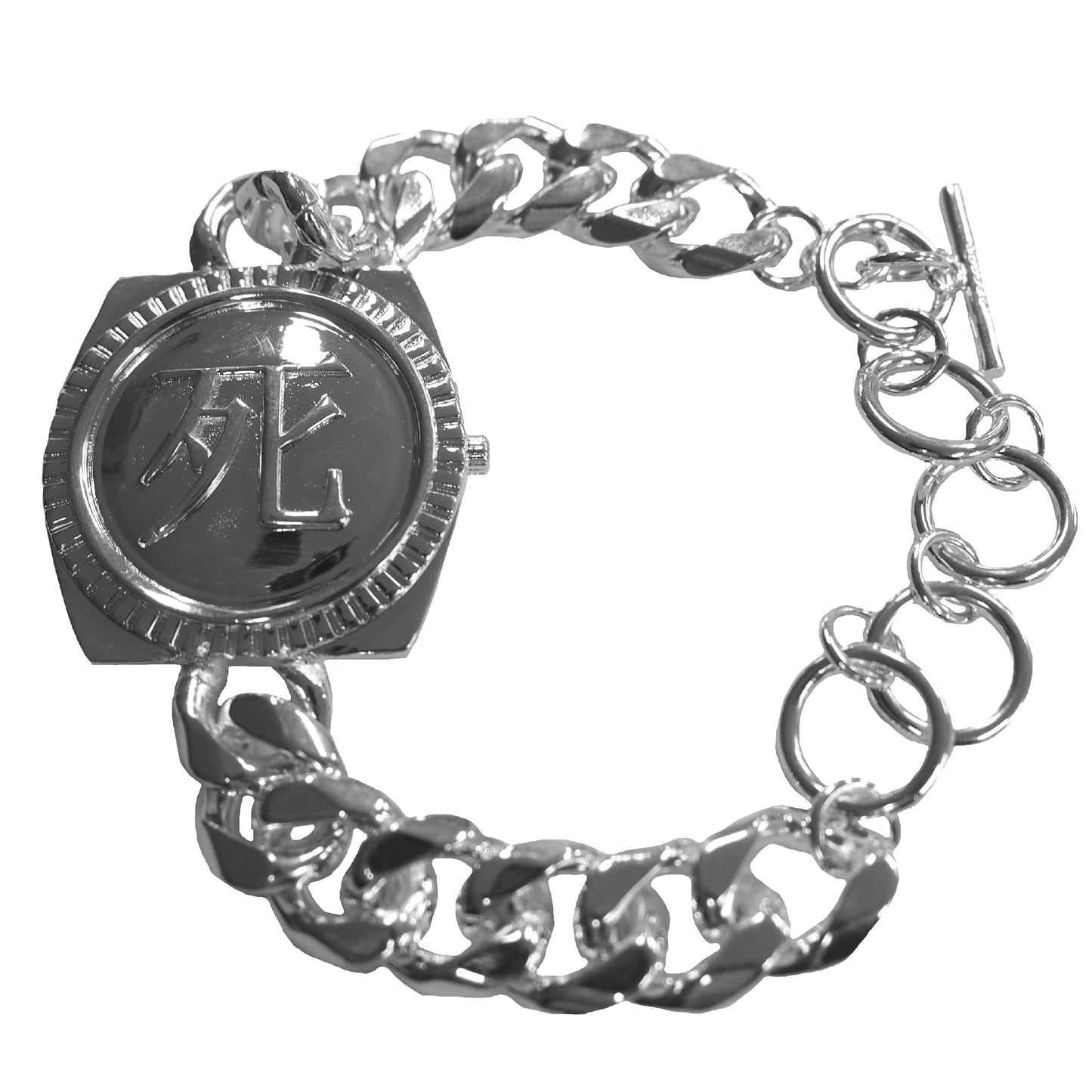 IKUMI×MADARANINGEN 生死 SILVER PLATED BRACELET