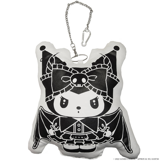 KUROMI×IKUMI CUSHION KEY HOLDER