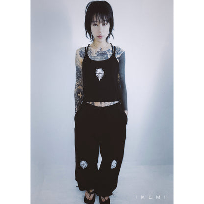 SCATTERED NOH MASKS SWEAT PANTS