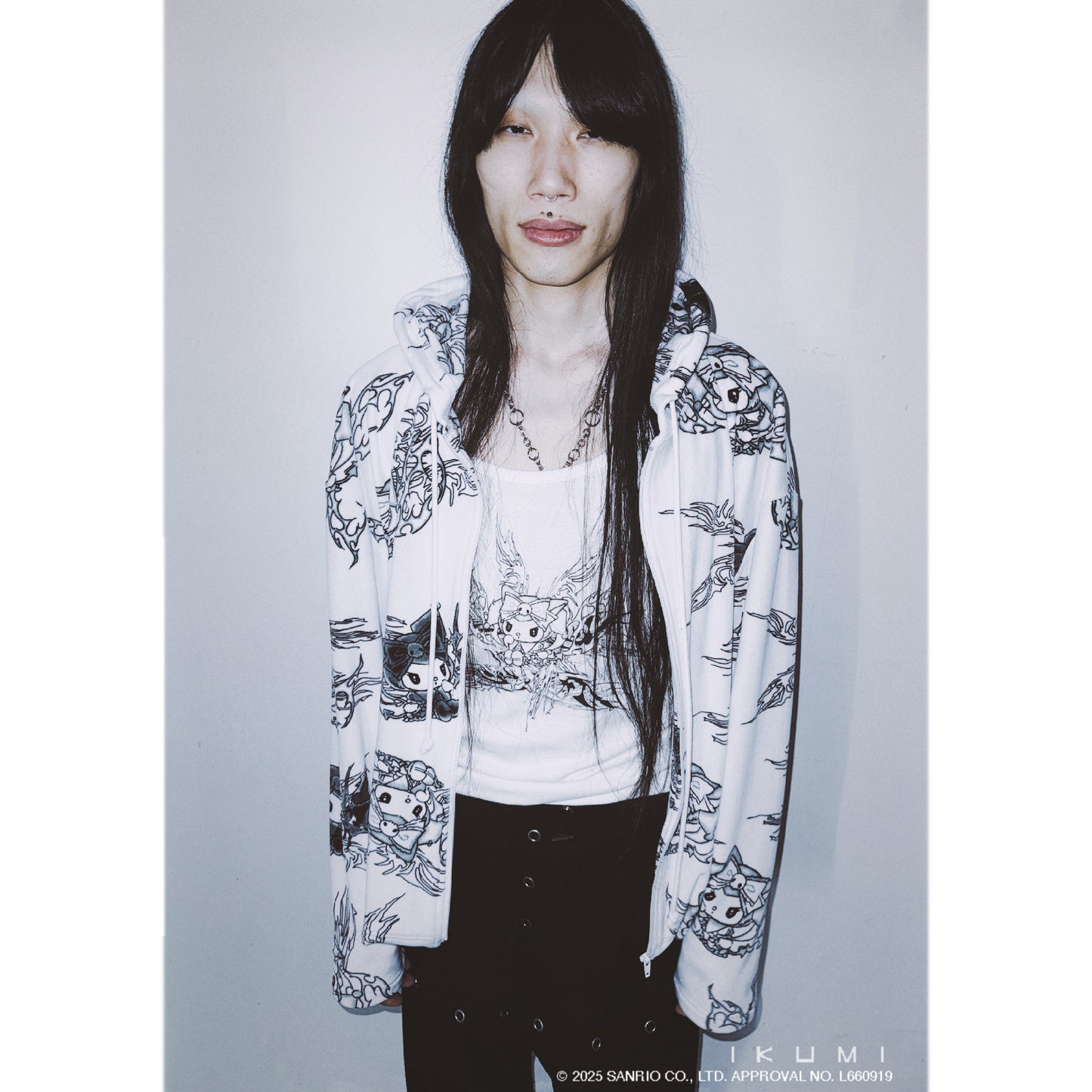 KUROMI×IKUMI PRINT CAMISOLE