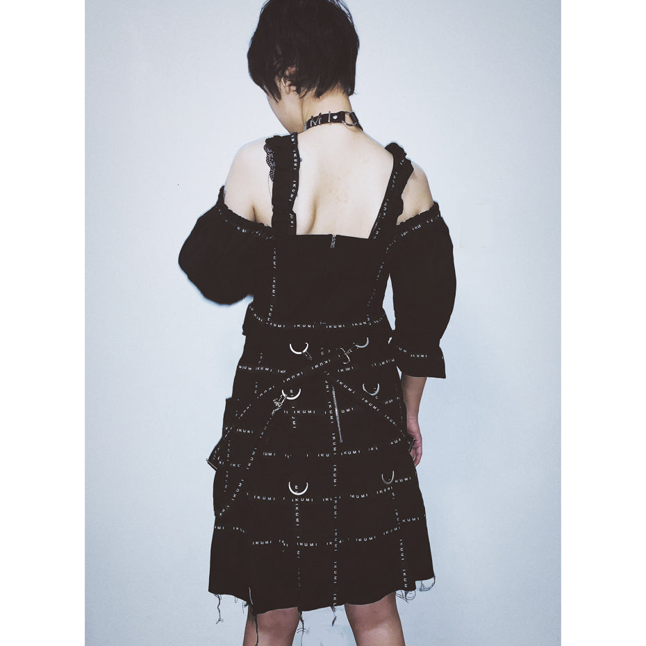 【SALE】IKUMI TAPE MINI SKIRT