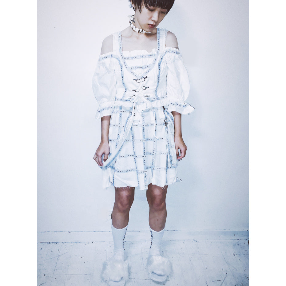 【SALE】IKUMI TAPE MINI SKIRT