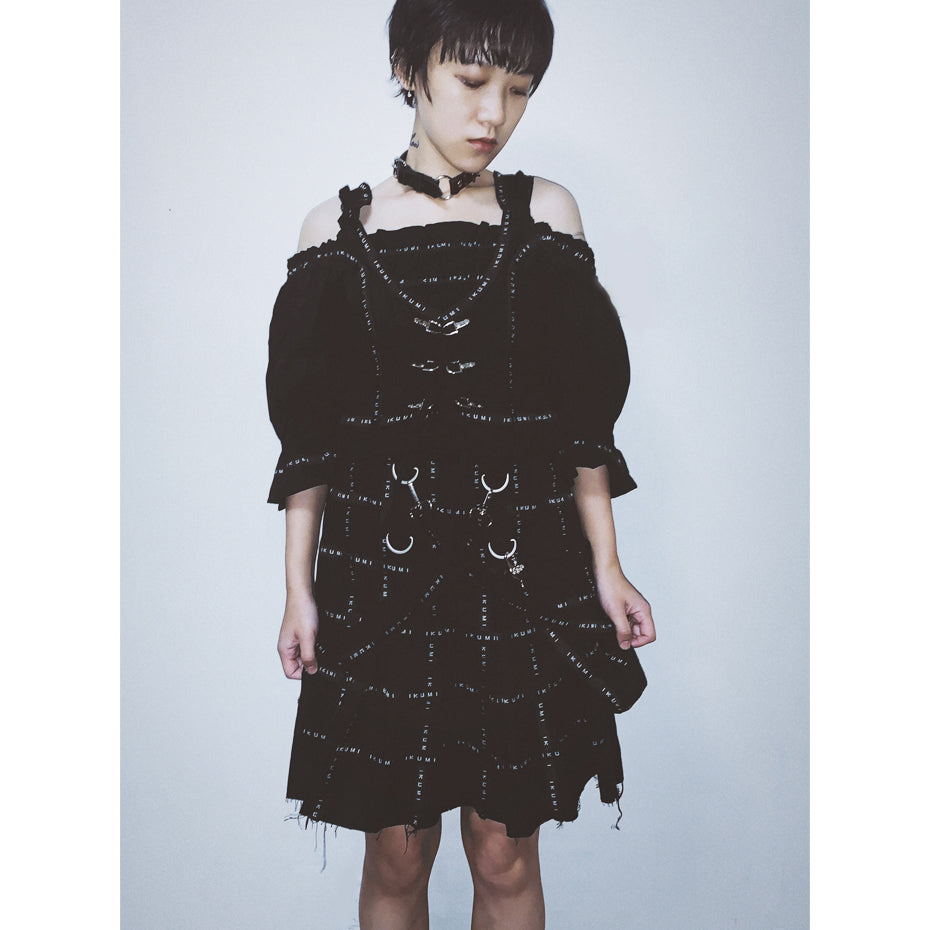 【SALE】IKUMI TAPE MINI SKIRT