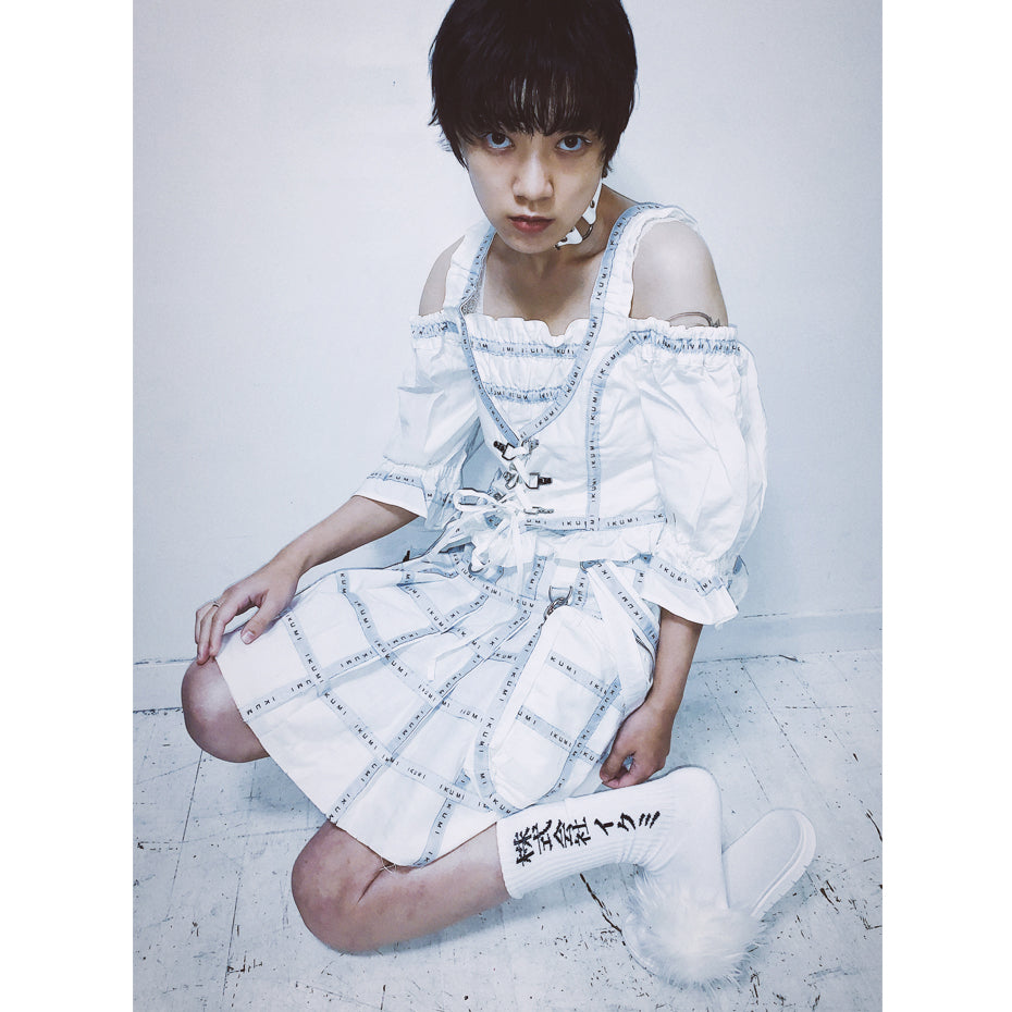 【SALE】IKUMI TAPE MINI SKIRT