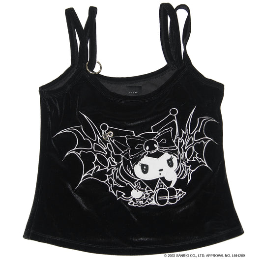 KUROMI×IKUMI PIERCED CAMISOLE