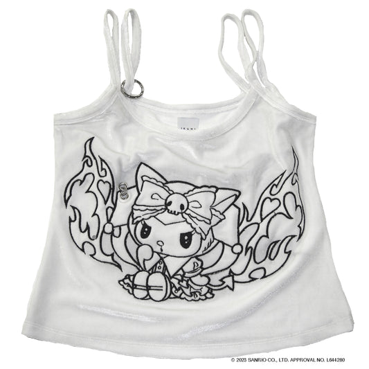 KUROMI×IKUMI PIERCED CAMISOLE