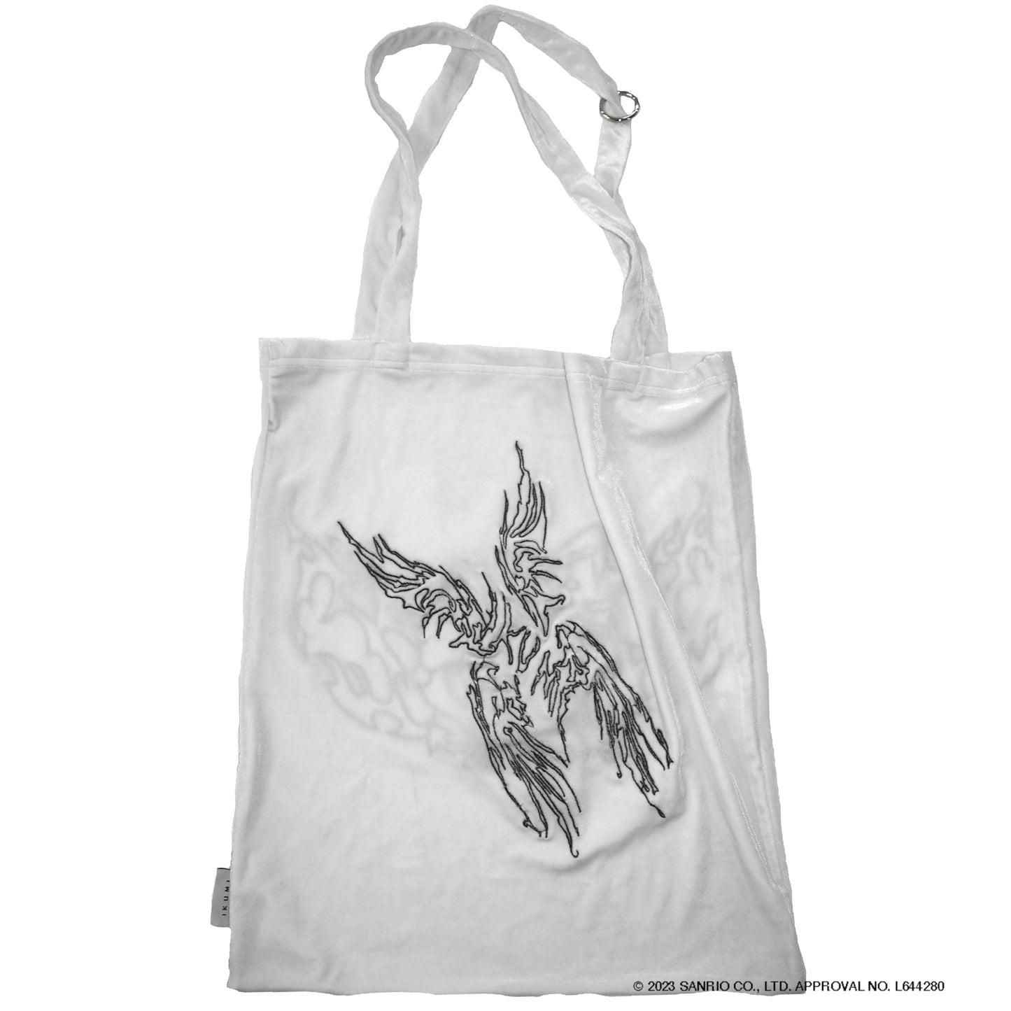KUROMI×IKUMI PIERCED TOTE