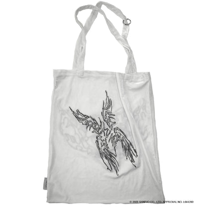 KUROMI×IKUMI PIERCED TOTE