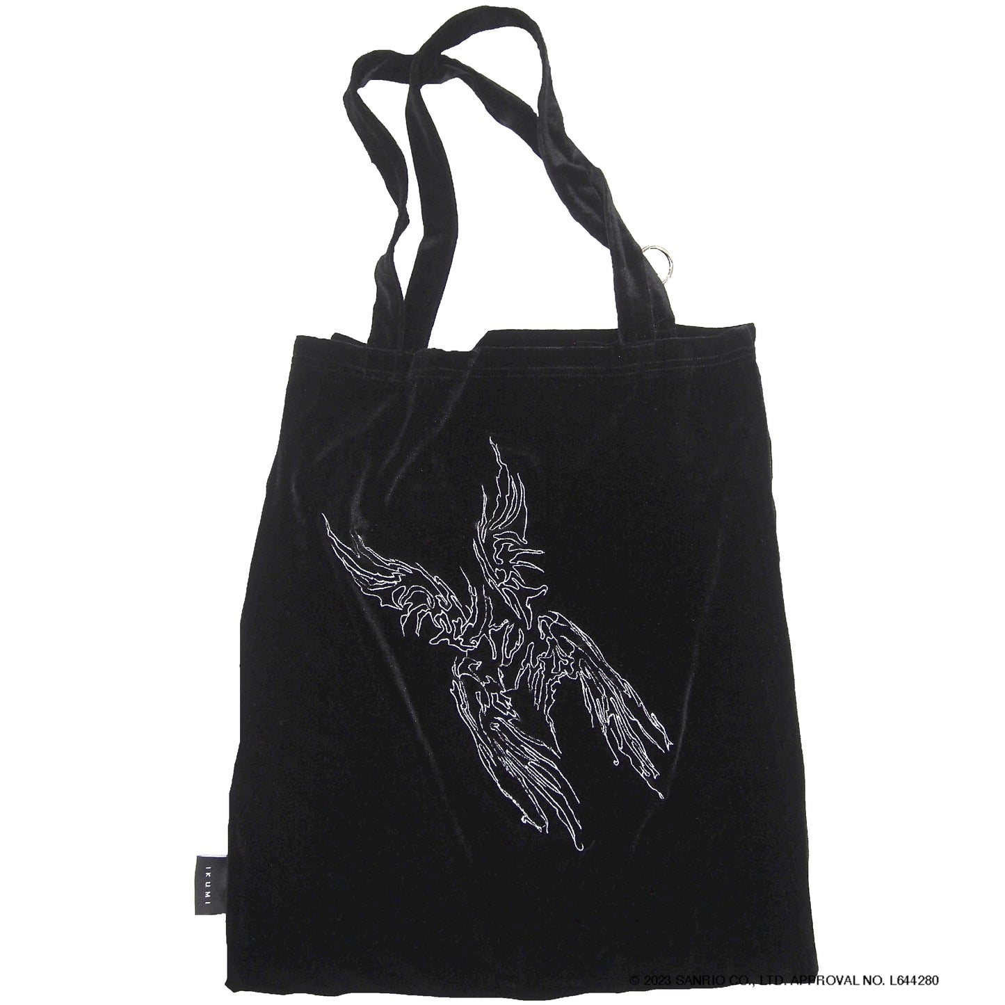 KUROMI×IKUMI PIERCED TOTE
