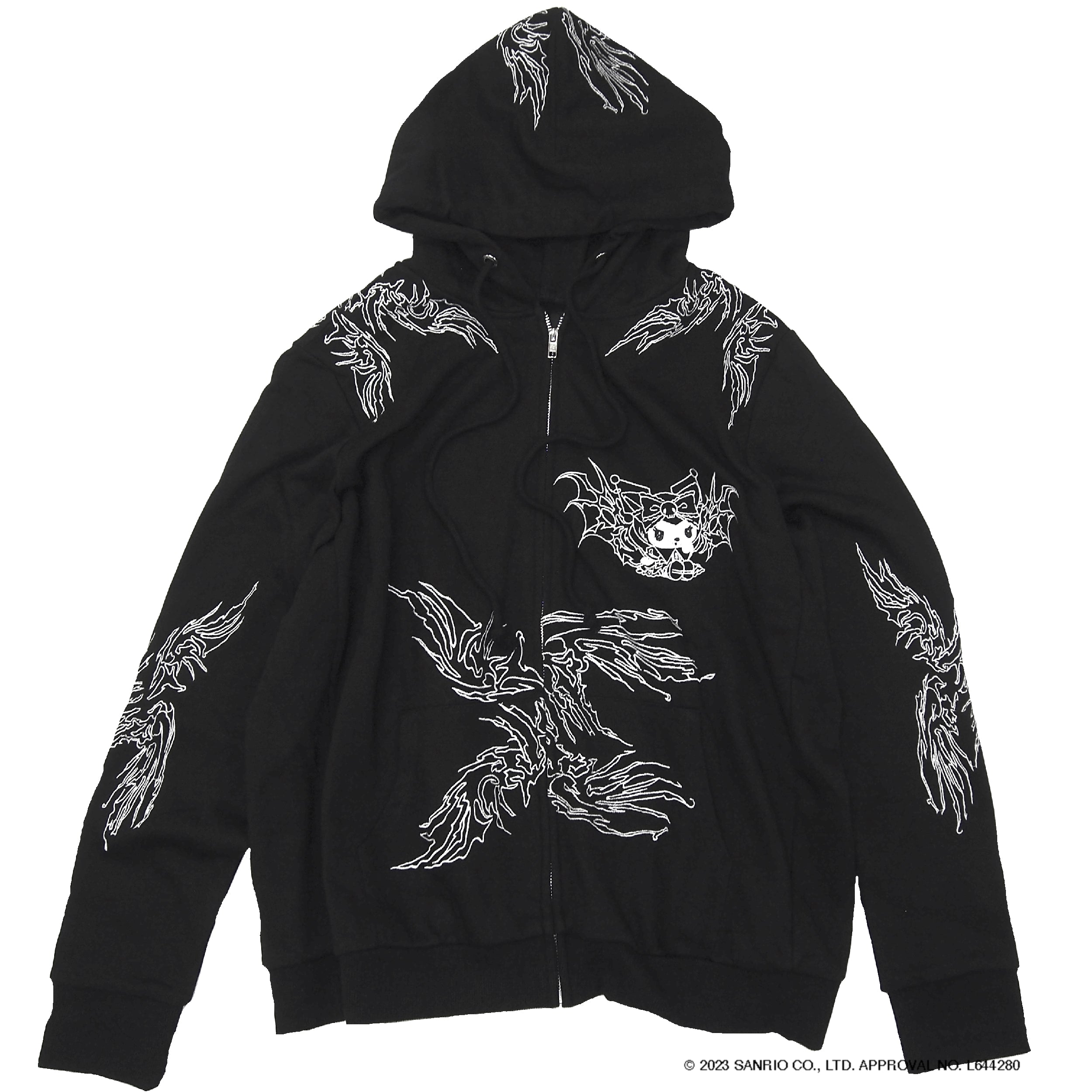 入手困難　日本限定　KUROMI × IKUMI コラボ 刺繍　フーディ FW2023 – IKUMI