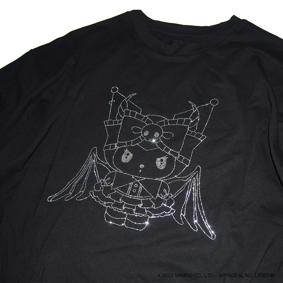 KUROMI×IKUMI RHINESTONE T