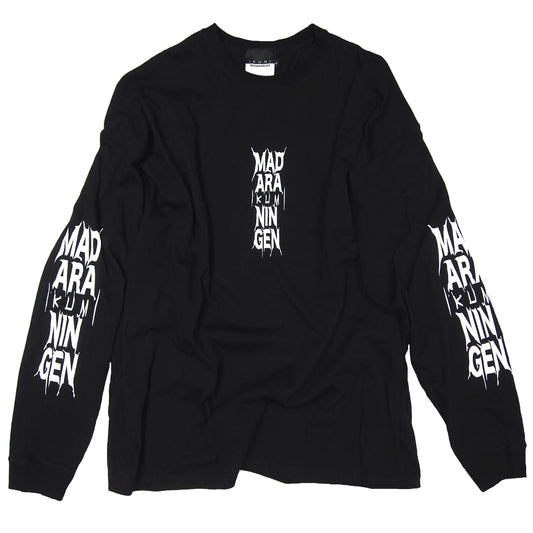 IKUMI×MADARANINGEN BIZZARE LOGO LONG SLEEVE T-SHIRT
