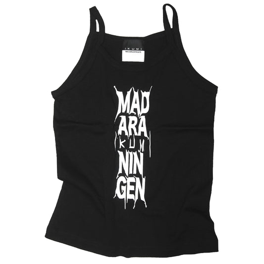 IKUMI×MADARANINGEN BIZZARE LOGO CAMISOLE