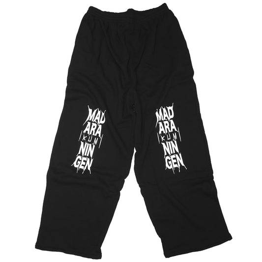 IKUMI×MADARANINGEN BIZZARE LOGO SWEATPANTS 