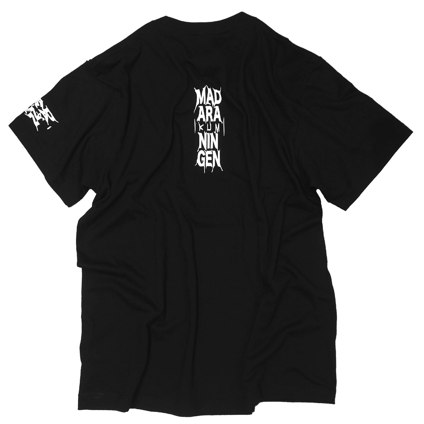 IKUMI×MADARANINGEN BIZZARE LOGO T-SHIRT