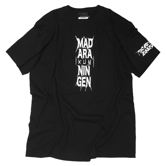 IKUMI×MADARANINGEN BIZZARE LOGO T-SHIRT