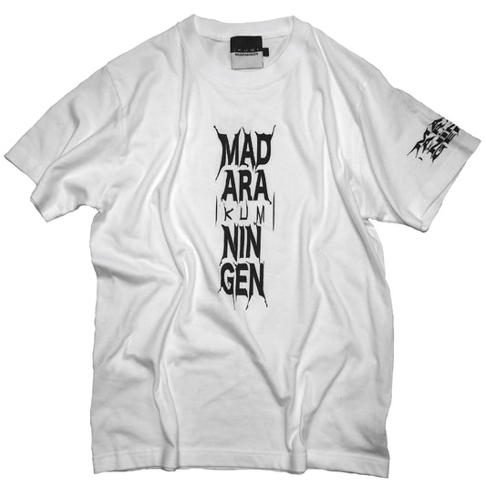 IKUMI×MADARANINGEN Bizzare LOGO T-shirt
