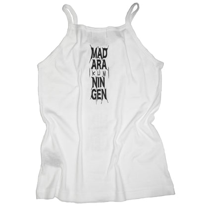 IKUMI×MADARANINGEN BIZZARE LOGO CAMISOLE
